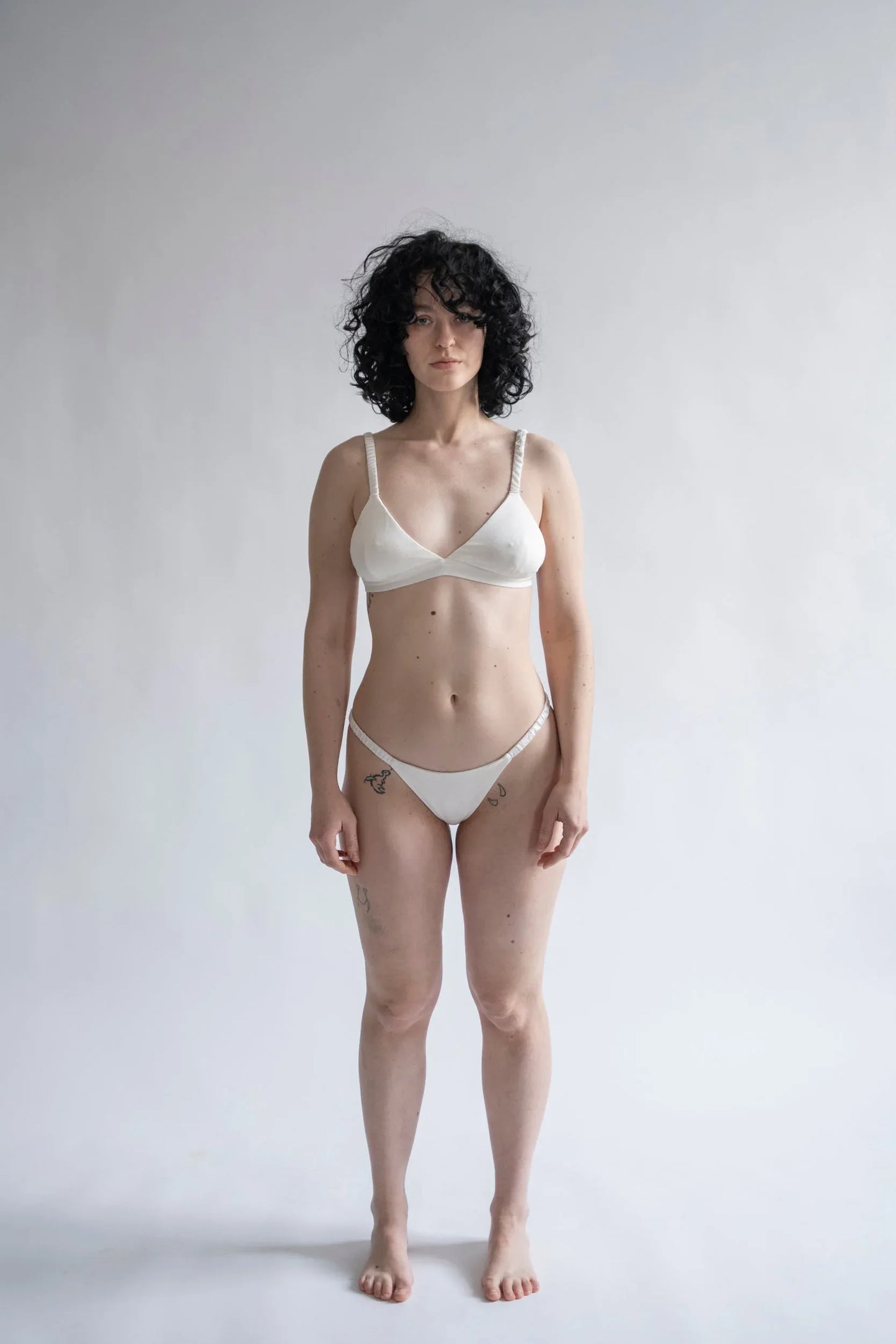 Selyem Melltartó – Fehér, 100% Tiszta Selyem - Ayuna Ritual