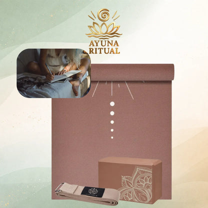 Fahéj színű földelt egyensúly jóga csomag - Ayuna Ritual