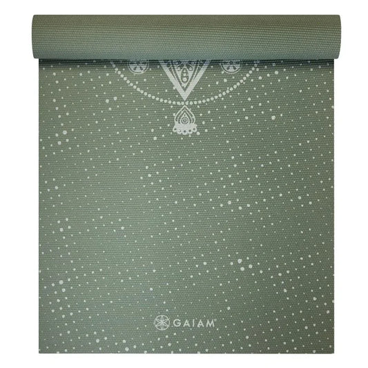 Gaiam Celestial Green Jógaszőnyeg – 5 mm - Ayuna Ritual