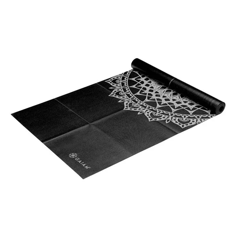 Gaiam Midnight Marrakesh 2 mm jógaszőnyeg – Hajtsd össze, vidd magaddal, gyakorolj bárhol - Ayuna Ritual