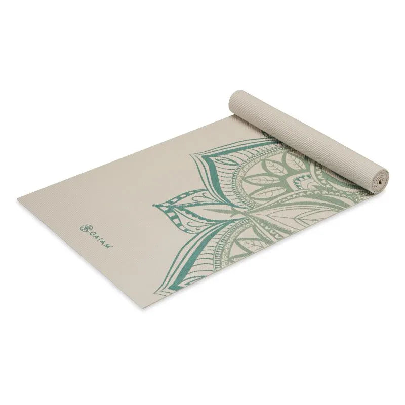Gaiam Vintage Green Point Jógaszőnyeg – 5 mm - Ayuna Ritual