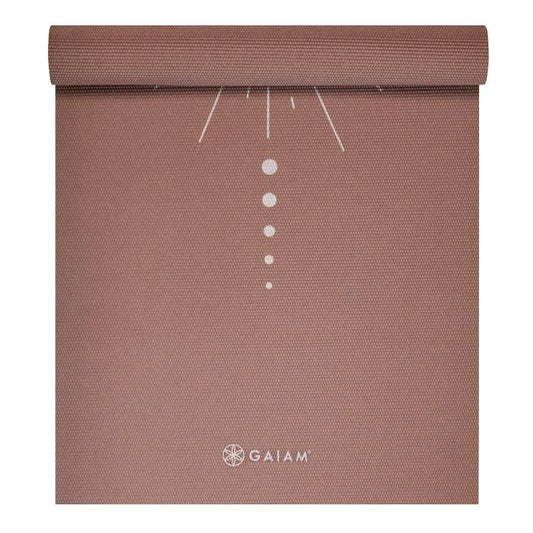 GAIAM Sun Alignment 5 mm jógaszőnyeg – Fahéj színben - Ayuna Ritual