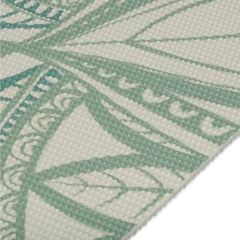 Gaiam Vintage Green Point Jógaszőnyeg – 5 mm - Ayuna Ritual