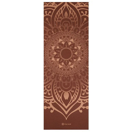 Gaiam Intense Rust Sundial Layers – 5 mm-es jógaszőnyeg - Ayuna Ritual