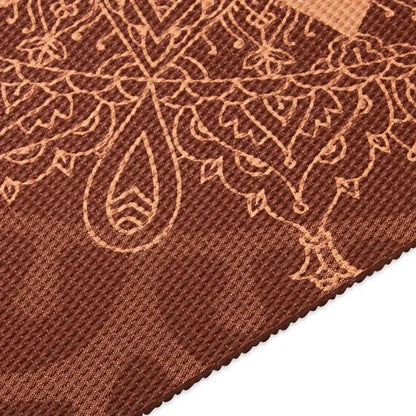 Gaiam Intense Rust Sundial Layers – 5 mm-es jógaszőnyeg - Ayuna Ritual