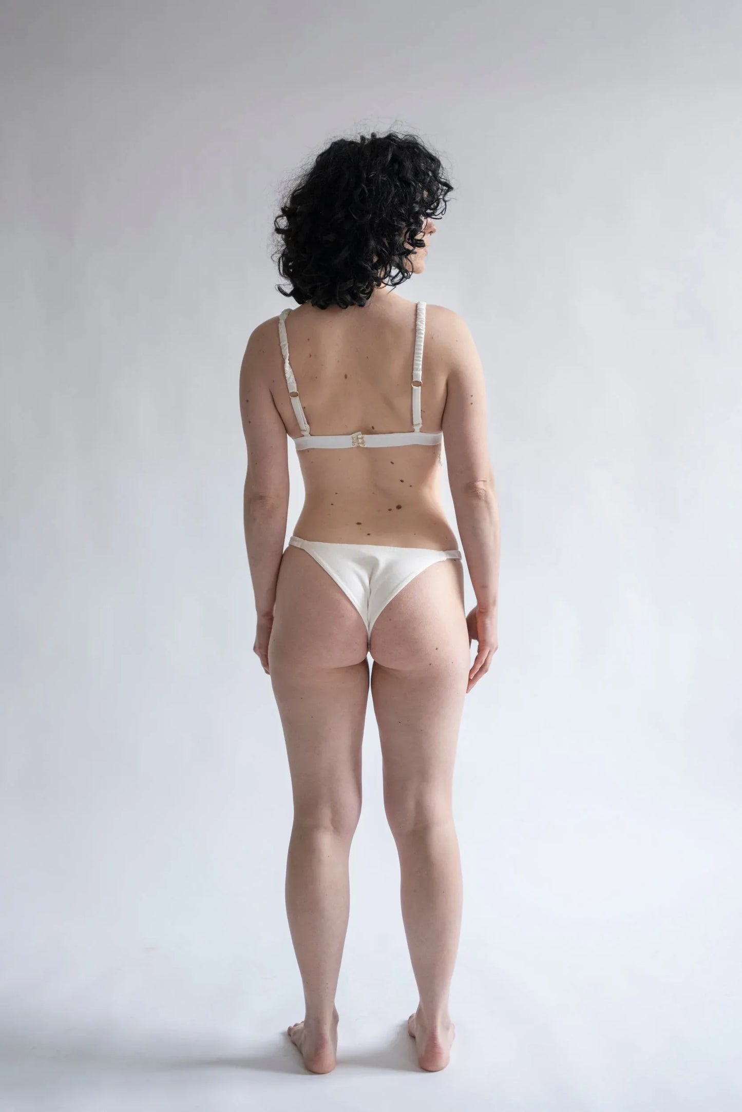 Selyem Melltartó – Fehér, 100% Tiszta Selyem - Ayuna Ritual