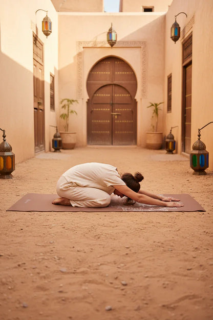 Gaiam Marrakesh jógaszőnyeg (barna) – Fahéjba burkolt harmónia - Ayuna Ritual